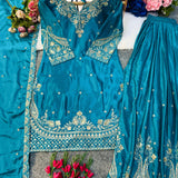 Lavish Designer Pakistani Top Plazzo