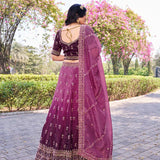 Grand Golden Crush Lehenga Choli