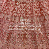 Fantastic Designed Sequins embroidered with Multi thread work partywear Lehengacholi