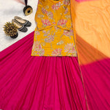 New Designer Party Wear Look Top-Plazzo