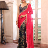Laxminam Embsllished Viscose Saree