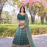 Grand Golden Crush Lehenga Choli