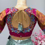 Exclusive Premium Kanjivaram Silk Lehenga