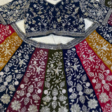 Multy Colored Heavy Bridal Lehenga