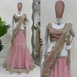 Butterfly Net Ready To Wear Saree
