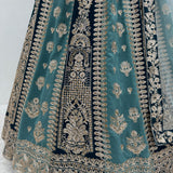 Bridal Heavy Embroidered Lehenga Choli - Size XS*