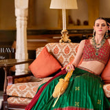 Elegance Traditional Bandhej Lehenga