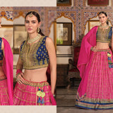 Elegance Traditional Bandhej Lehenga