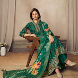 Label Khoj Silk Anarkali Suit