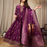 Label Khoj Silk Anarkali Suit