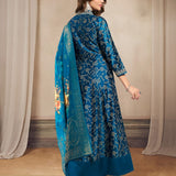 Label Khoj Silk Anarkali Suit