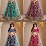 Mehvish Art Silk Bridal Lehenga
