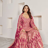 Gulzar Gotakari Premium Chinon Suit