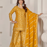 Gulzar Gotakari Premium Chinon Suit