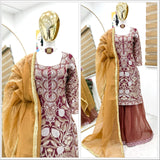 Heavy Partywear Top Pllazo Collection