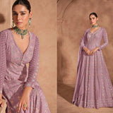 Izhar Heavy Chinon Anarkali Gown