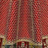 Magnificent Embroidered Silk Lehenga
