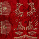 Magnificent Embroidered Silk Lehenga