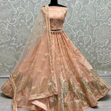 Luxurious Peacock Embroidered Lehenga