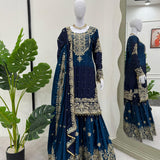 Majestic Designer Chinon Top Sharara