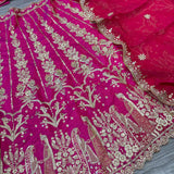 Lavish Pink Bridal Lehenga Choli
