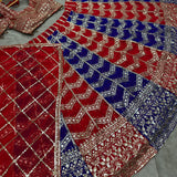 Multy Colored Georgette Lehenga