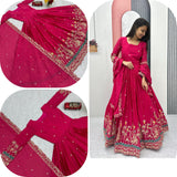 Lavish Embroidered Anarkali Gown
