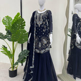 Festival Georgette Lehenga