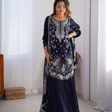 Festival Georgette Lehenga