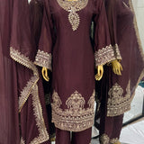 Madhuri Classy Chinon Suit