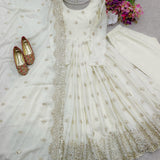 Heavy Charming Chinon Anarkali Suit