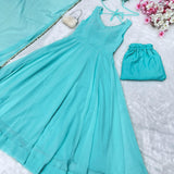 Lovable Georgette Anarkali Gown