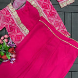 Fancy Traditional Koti Style Suit