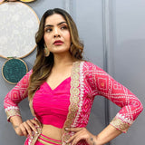 Fancy Traditional Koti Style Suit