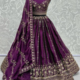 Lavish Zari Embroidered Lehenga