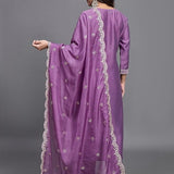 Keshvi Pure Viscose Chinon Suit