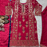 Lavish Pakistani Chinon Suit