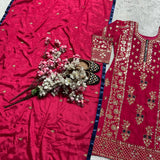 Lavish Pakistani Chinon Suit