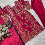 Lavish Pakistani Chinon Suit