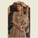 Mahotsav Chinon Silk Indo Lehenga