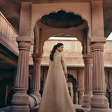 Mahotsav Chinon Silk Indo Lehenga