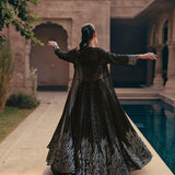 Mahotsav Chinon Silk Indo Lehenga