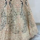 Lavish Peacock Soft Net Lehenga