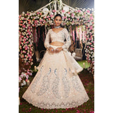 Lavish Peacock Soft Net Lehenga