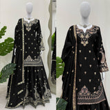 Lavish Panjabi Chinon Silk Suit