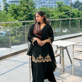 Lavish Designer Top Plazzo