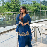 Lavish Designer Top Plazzo