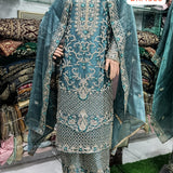 Lavish Bridal Embroidered Suit