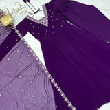 Lakhnavi Festive Anarkali Suit