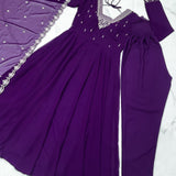 Lakhnavi Festive Anarkali Suit